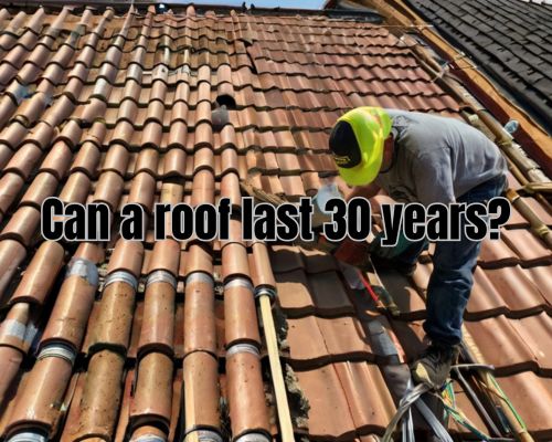 a well-constructed roof by a skilled roofer