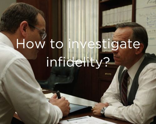 an investigator conducting an investigation