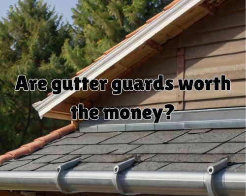 a worthy gutter gurad installed