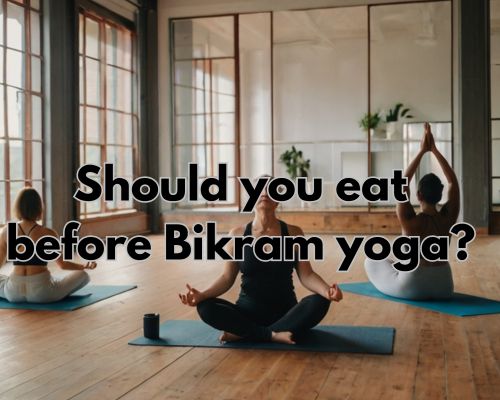 women resting after eating before doing yoga