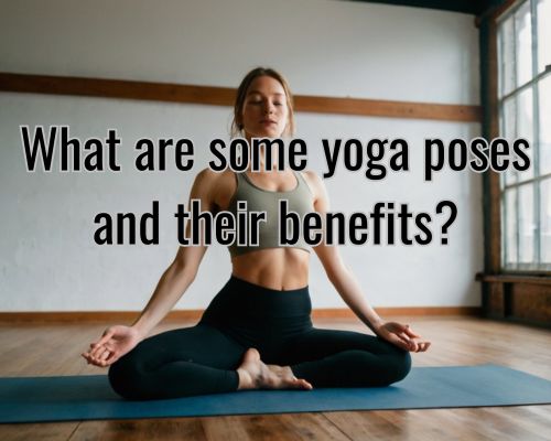 a woman doing a yoga pose in a sitting position