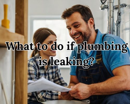 a homeowner called a plumber for pipe repair